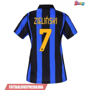 Lacne Ženy Futbalové dres Inter Milan Piotr Zielinski #7 2026-27 Krátky Rukáv - Domáci